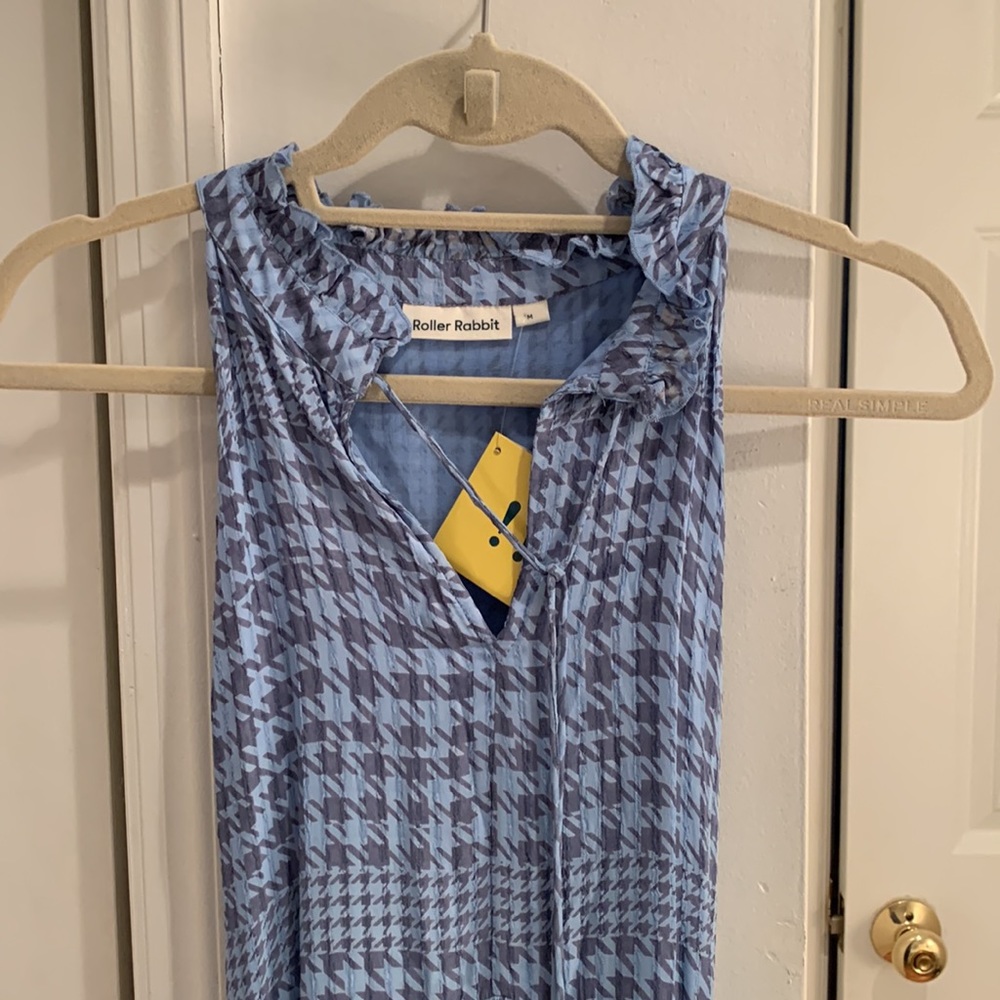 Roller Rabbit blue gingham Madlen Jannette dress - Picture 3 of 7